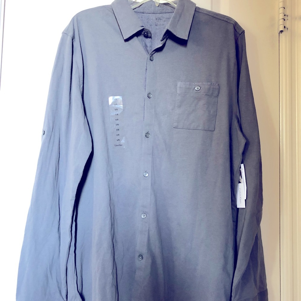 CK grey shirt size Large